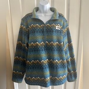 The North Face Blue Alpine Half Zip sweater fleece pullover
Men’s Size Large